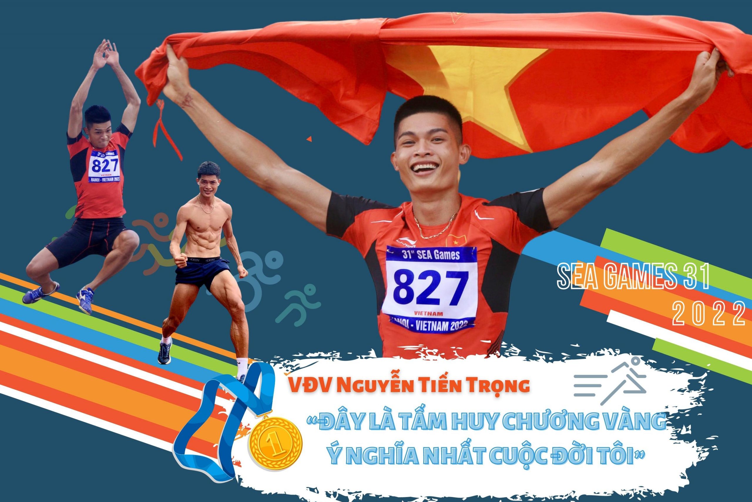 Đằng sau vinh quang của VĐV Nguyễn Tiến Trọng - Người xuất sắc đoạt HCV tại SEA Games 31!
