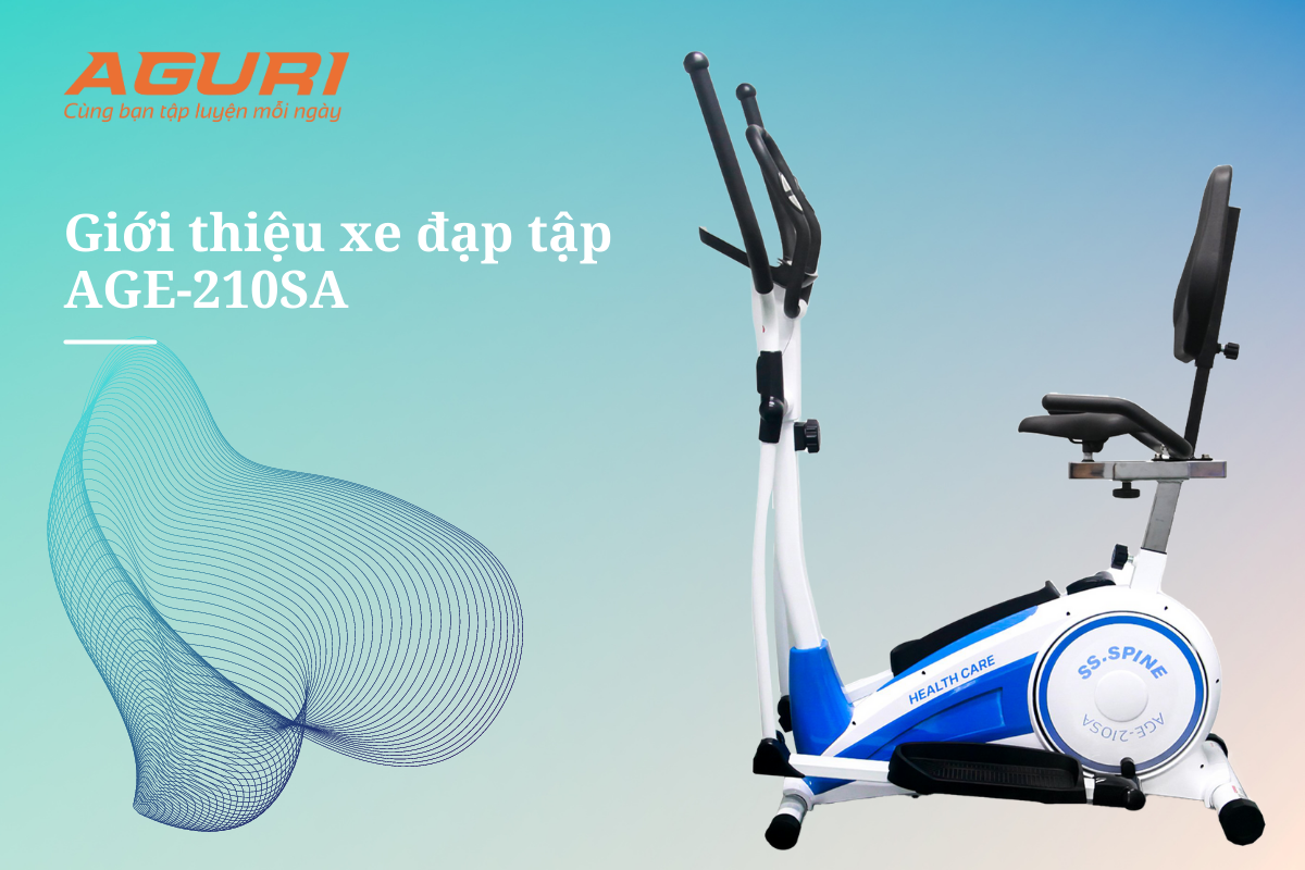 Xe đạp tập Aguri - Giải pháp tập luyện tại nhà hiệu quả